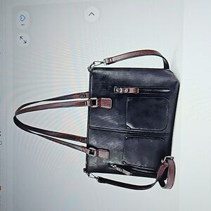 Large Tote Faux Leather Bag